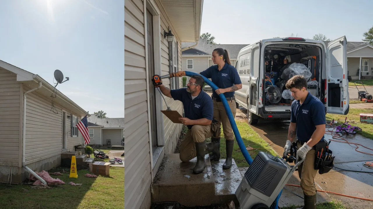 Ceiling Water Damage Restoration in Carversville, PA near me
